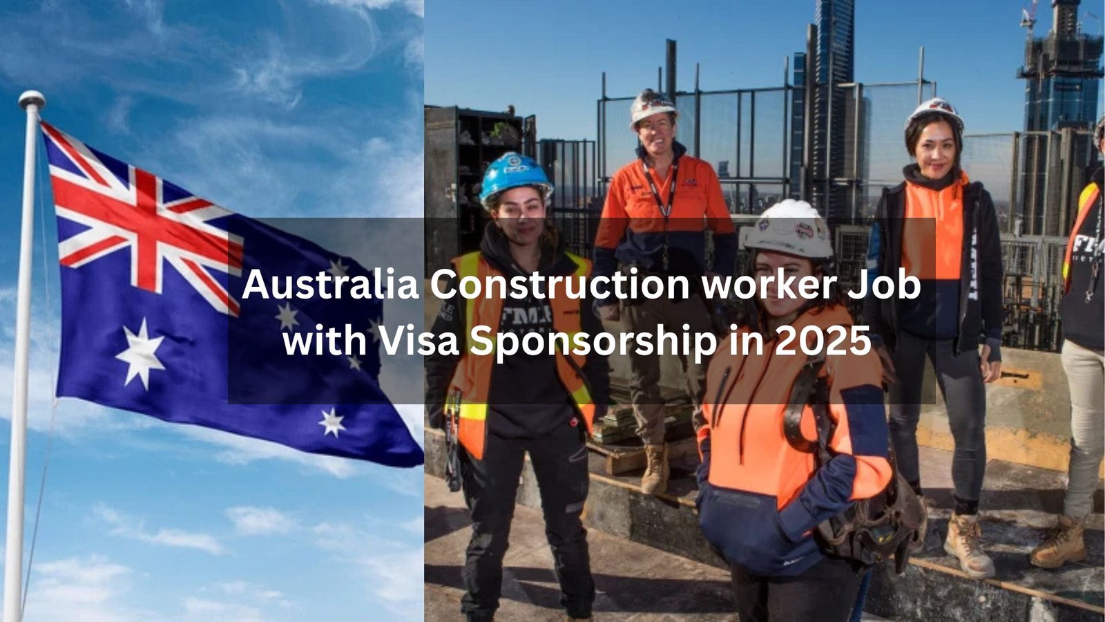 Looking to work in Australia in 2025? Apply now for construction worker jobs with visa sponsorship! This opportunity offers skilled laborers the chance to build their careers in Australia's booming construction industry while receiving full support for work visa processing. Don’t miss your chance to live and work abroad—secure your spot today!