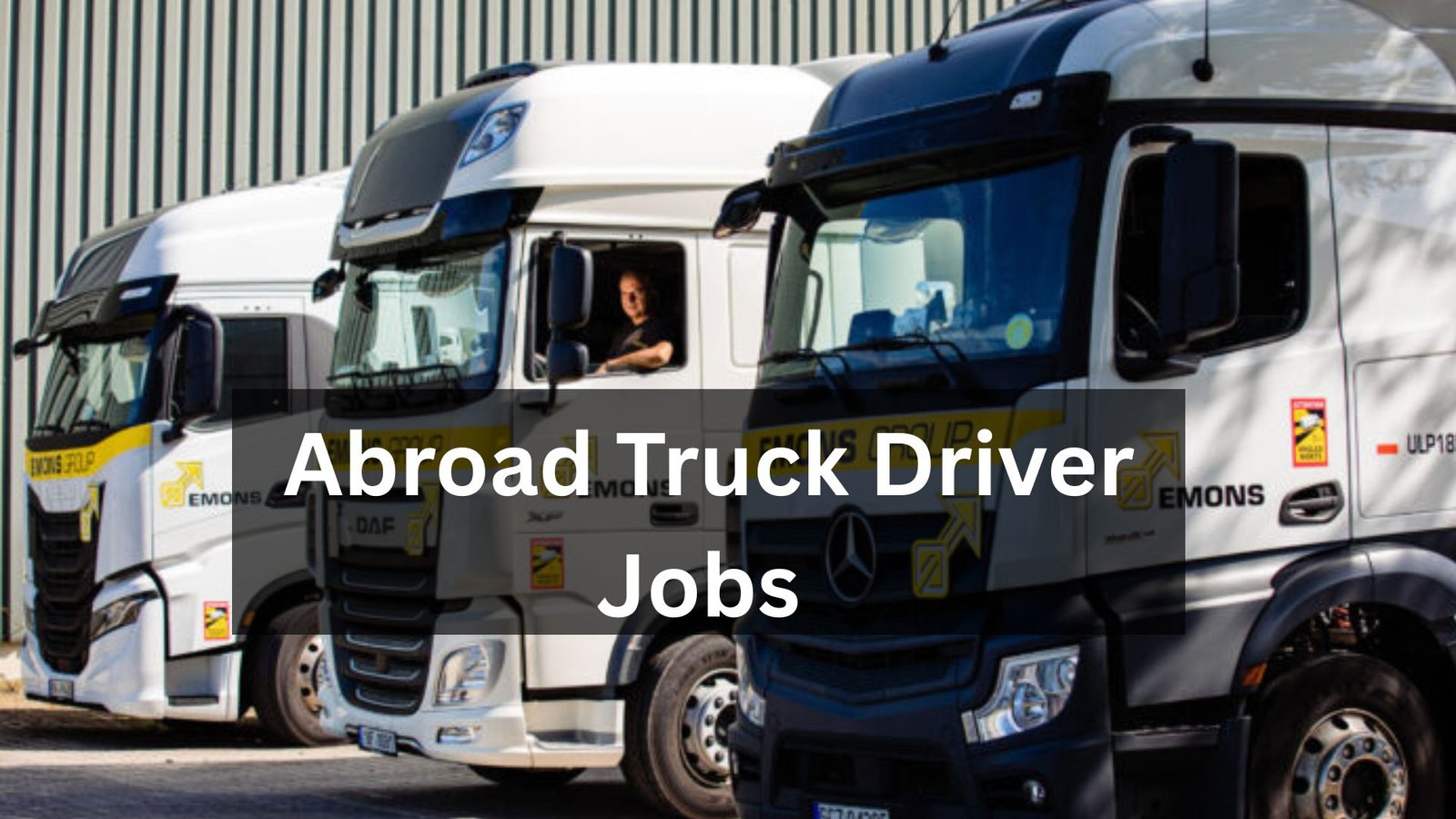 Explore Truck Driver Jobs Abroad with Work Visa and discover the best countries hiring international drivers in 2025. Learn about visa requirements, salary packages, and top recruitment programs offering legal work permits for skilled truck drivers looking to build a career overseas.